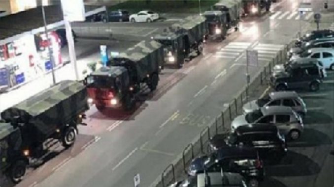 Militari nel bergamasco